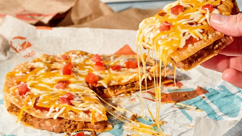 A Mexican Pizza from Taco Bell