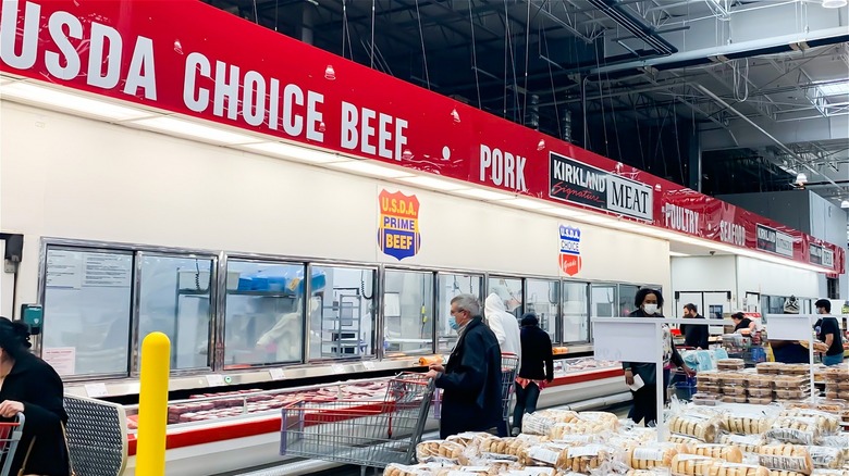 Costco meat section