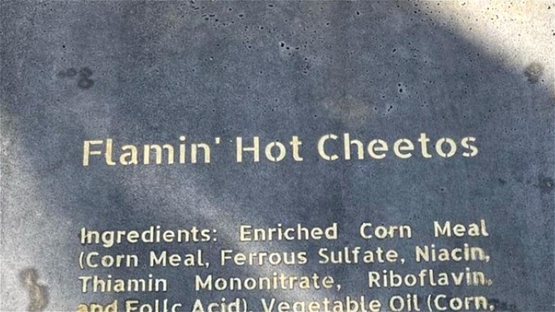 Flamin' Hot Cheetos tomb