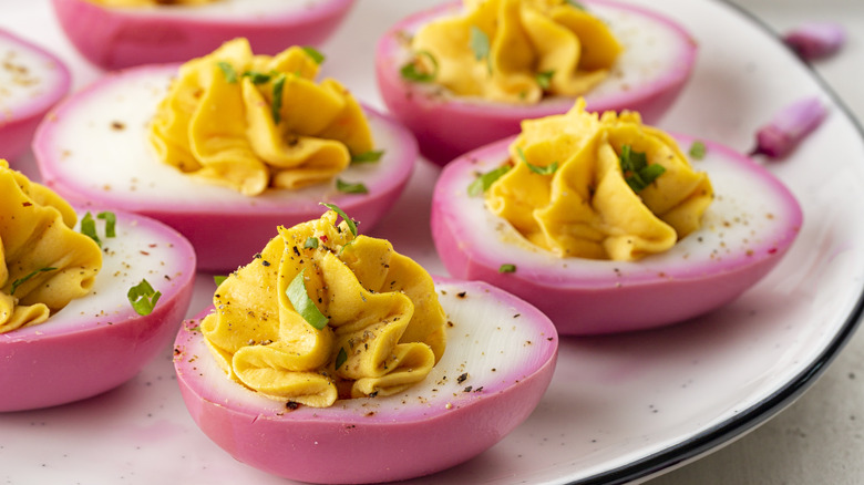 pickled deviled eggs