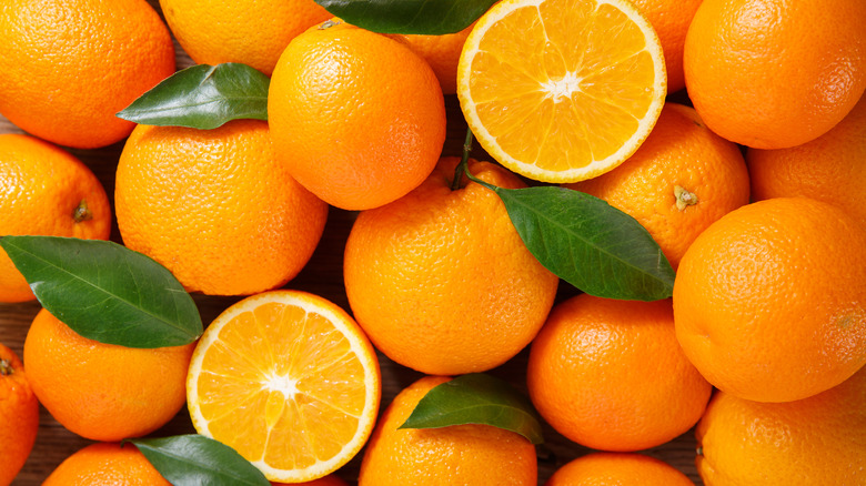 fresh oranges