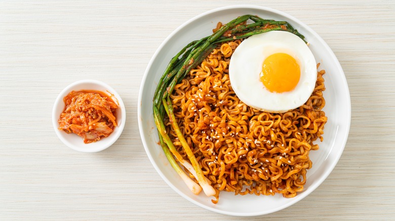 Ramen in a bowl 