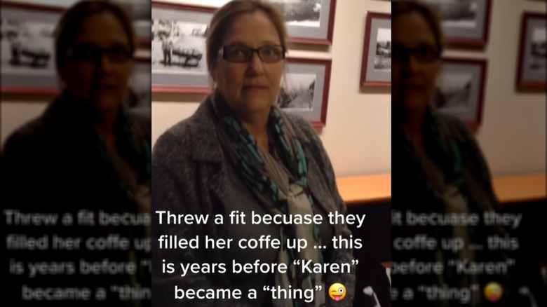 Angry customer at Starbucks being recorded by another angry customer