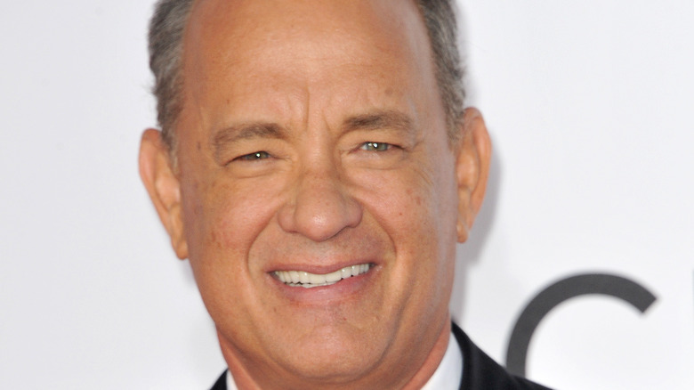 Tom Hanks smiling