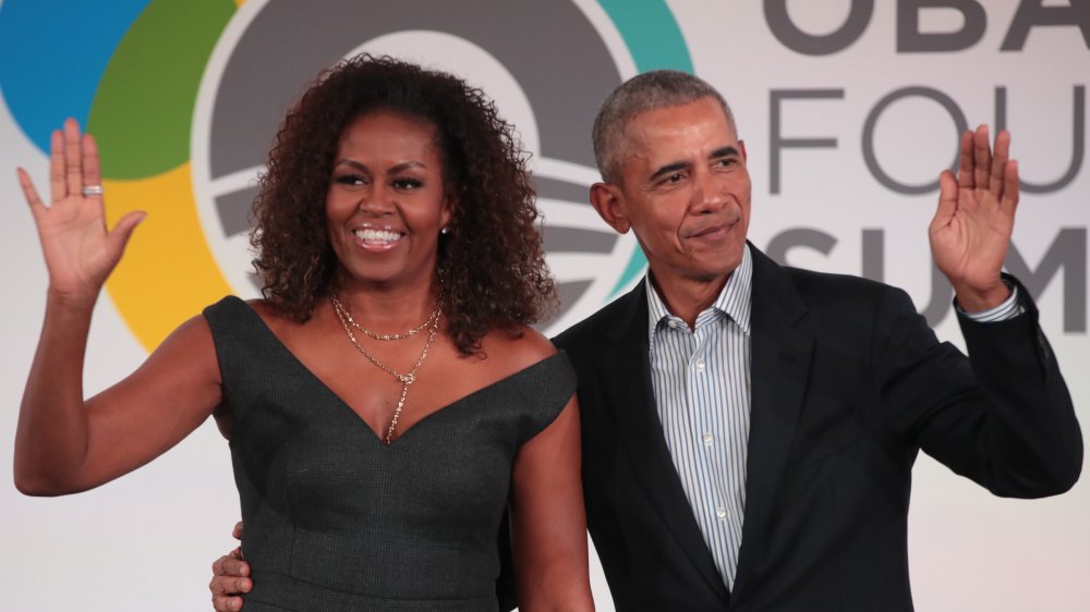 President Barack and Michelle Obama