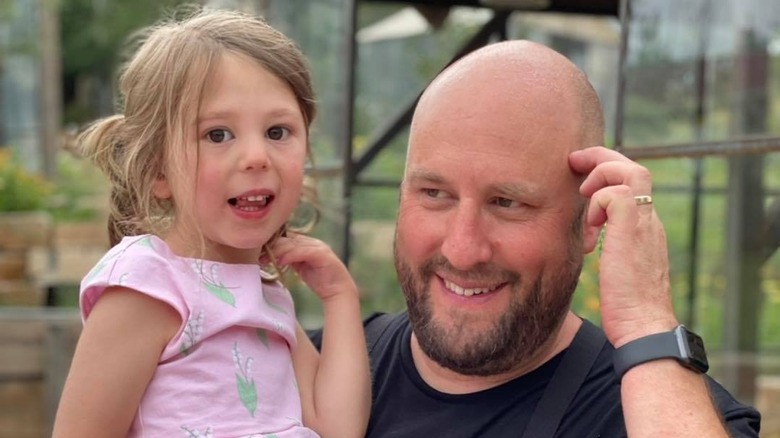 Chef Hosea Rosenberg and daughter Sophie