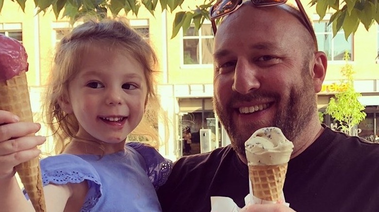 Chef Hosea Rosenberg and daughter Sophie