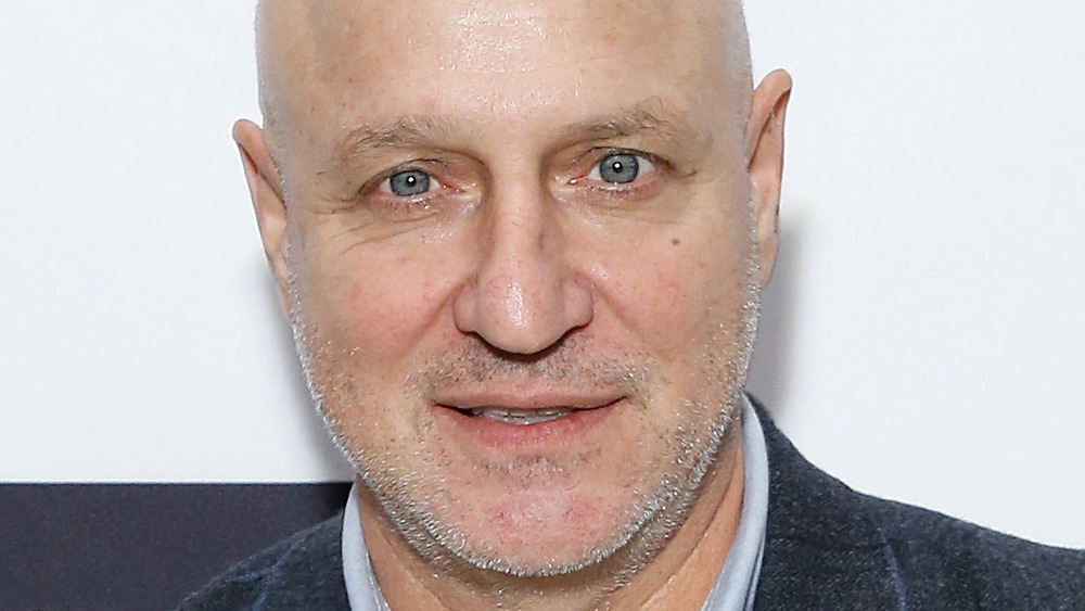 Tom Colicchio's headshot in a navy jacket