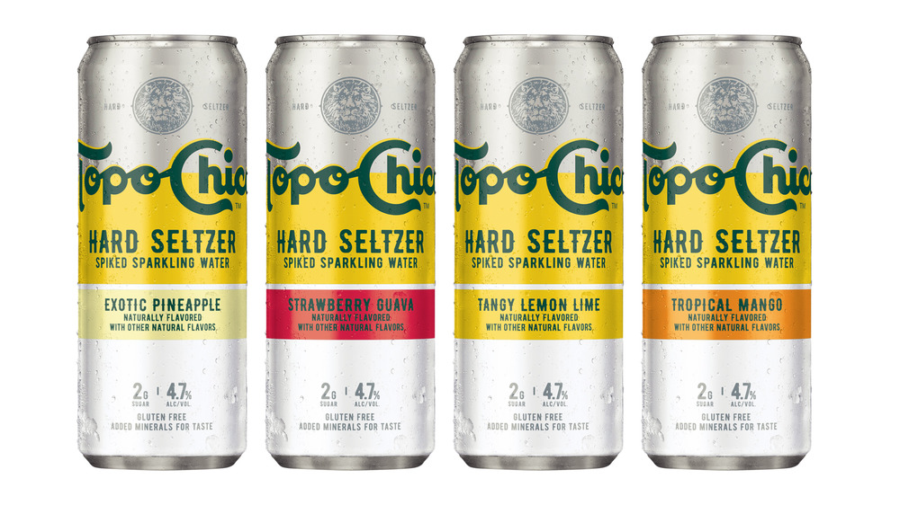 Topo Chico hard seltzers