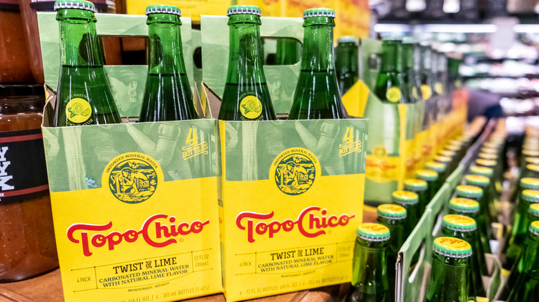 Topo Chico mineral water