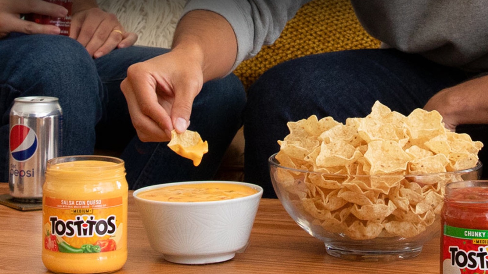 Tostitos Added A Cheesy Enchilada Dip To Its Lineup
