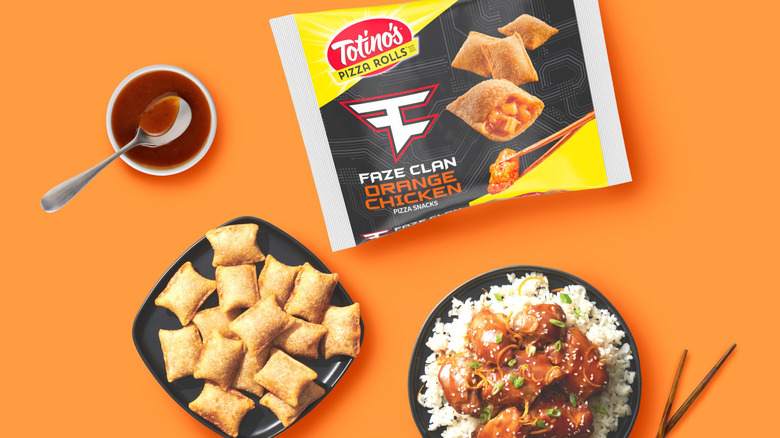 Totino's Orange Chicken Pizza Rolls