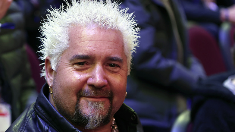 Guy Fieri at a recent sporting event