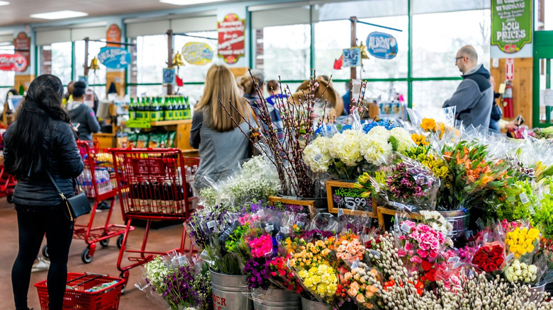 Trader Joe's check out line