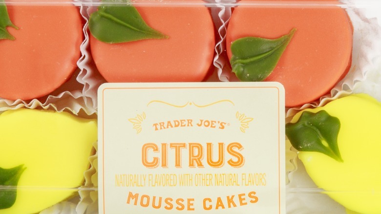 Trader Joe's citrus mousse cakes 