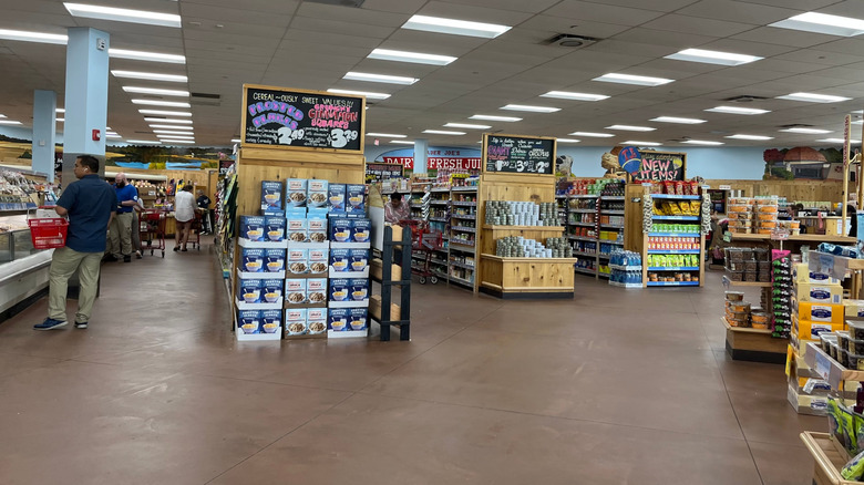 Interior of Trader Joe's