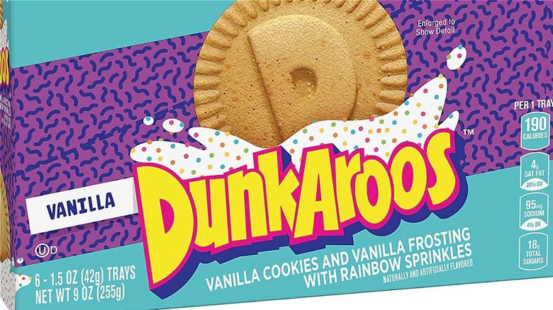 package of Dunkaroos cookies