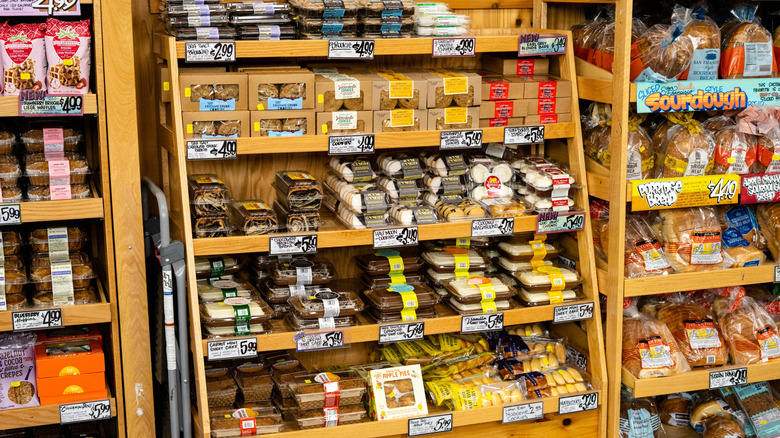 Trader Joe's bakery section