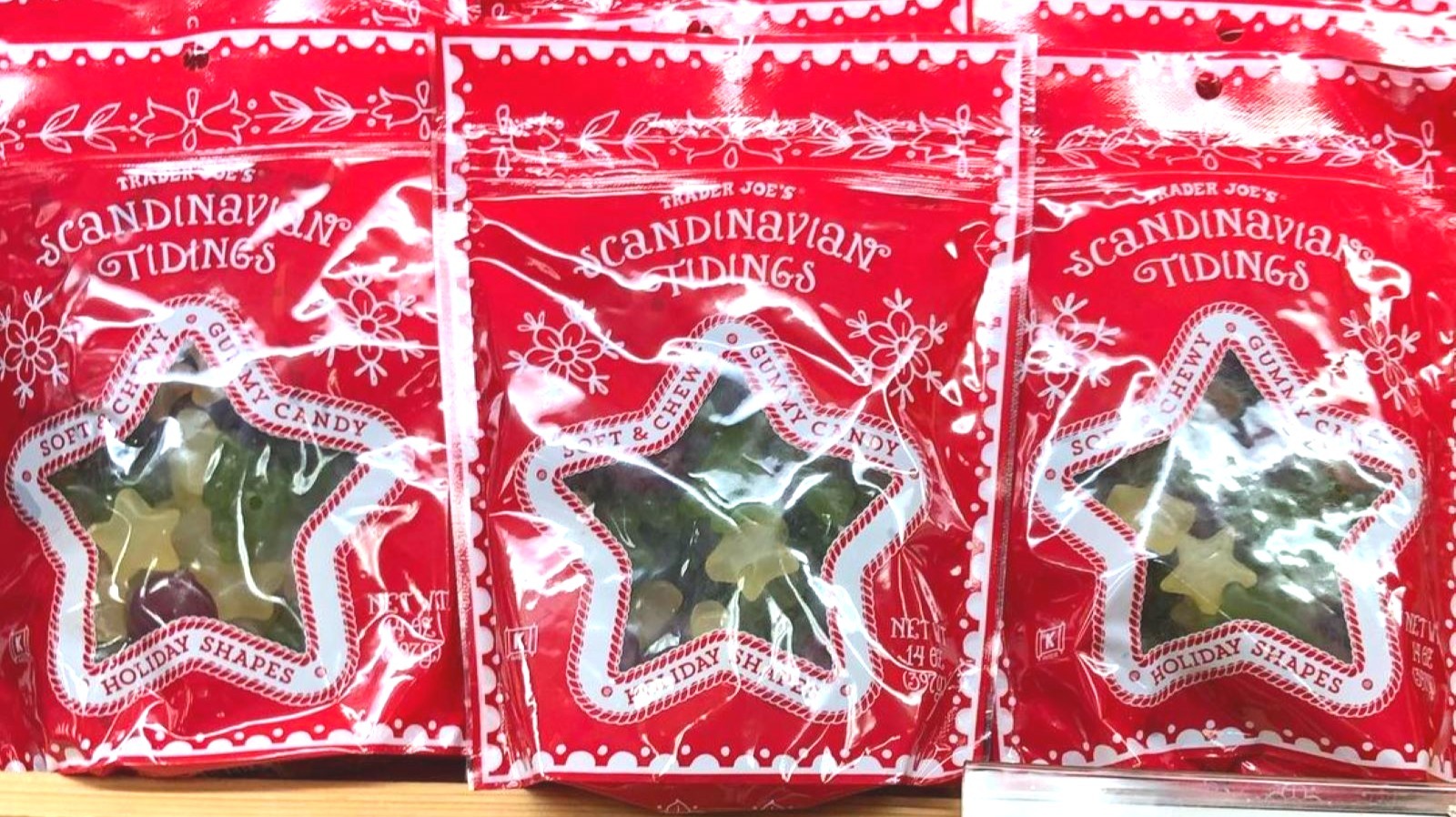 Trader Joe's Fans Are Divided On Its Scandinavian Tidings Gummy Candy