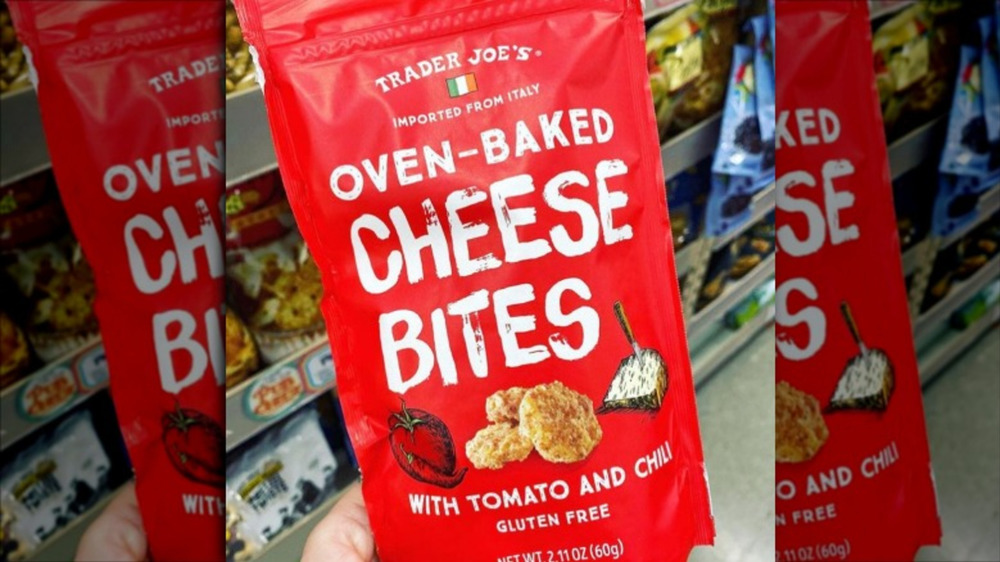 Bag of Trader Joe's Oven-Baked Cheese Bites