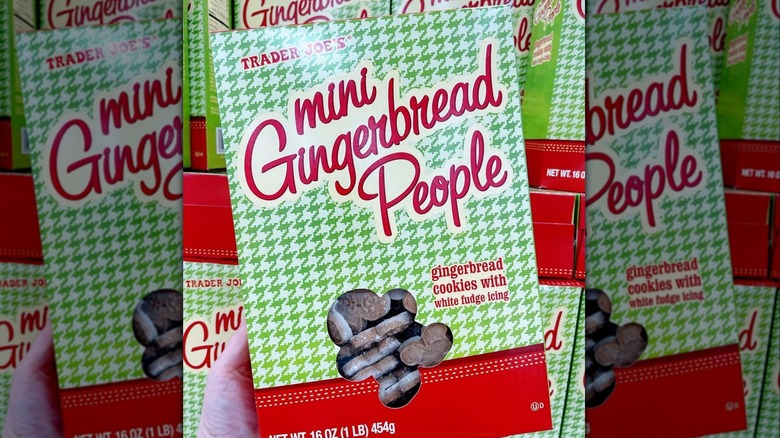 Trader Joe's mini gingerbread people