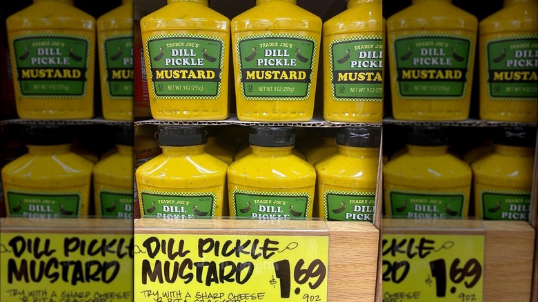 Trader Joe's dill pickle mustard