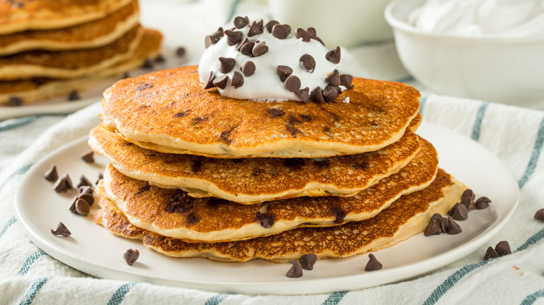 chocolate chip pancakes