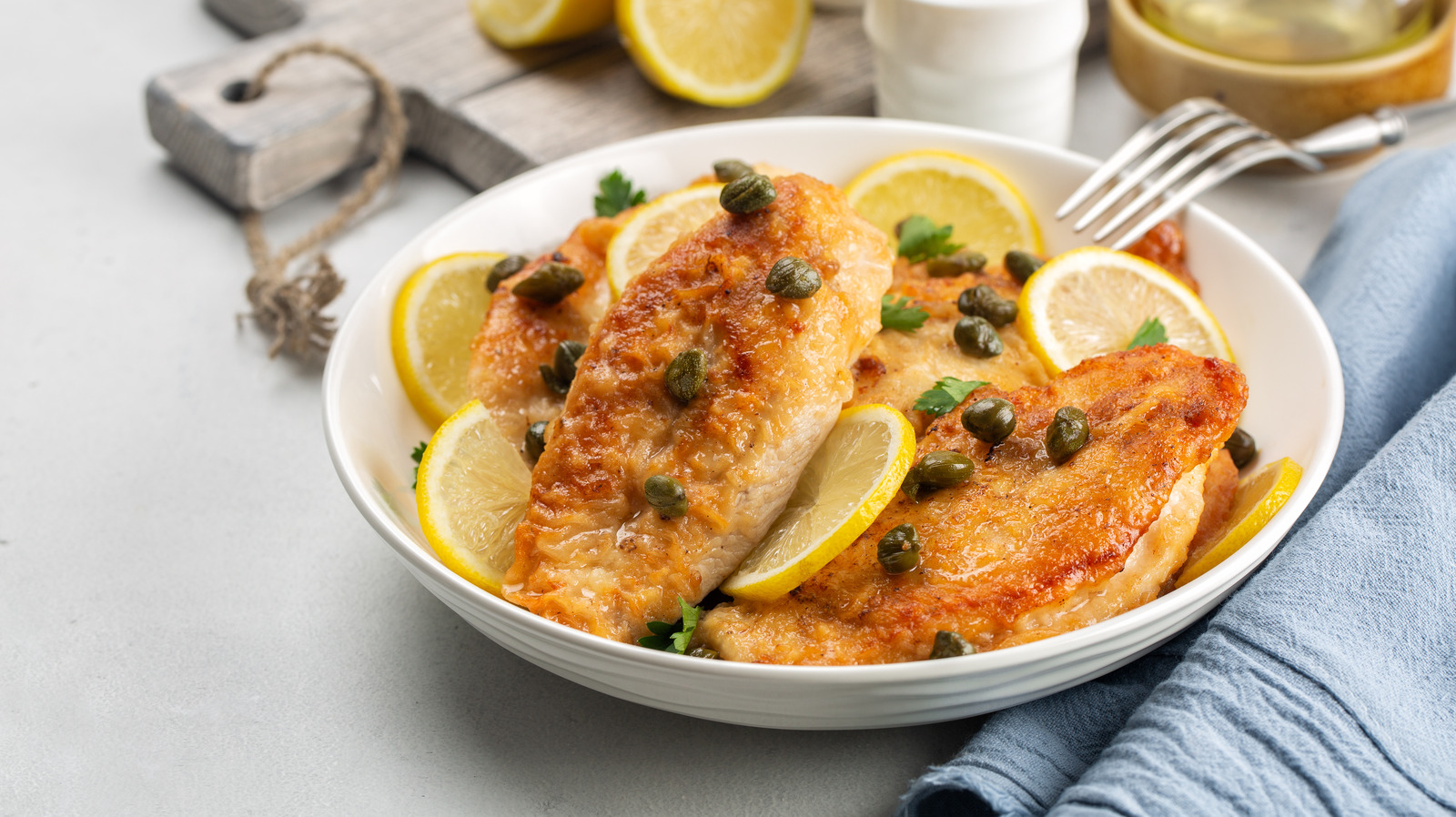 Trader Joe's Fans Are Raving About Its Frozen Chicken Picatta