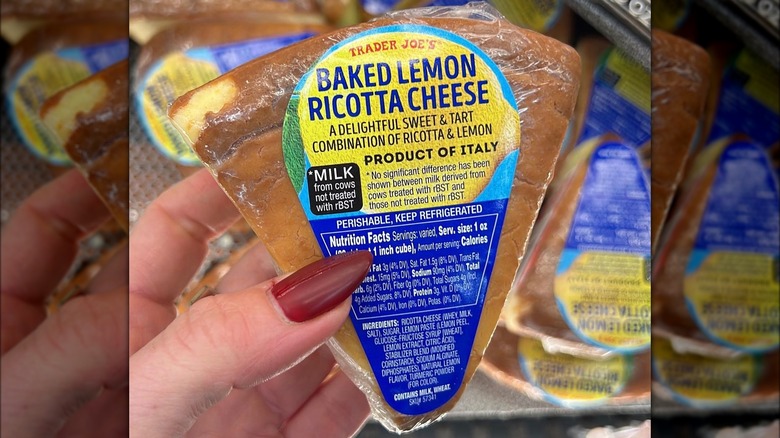 Trader Joe's Lemon Ricotta Cheese