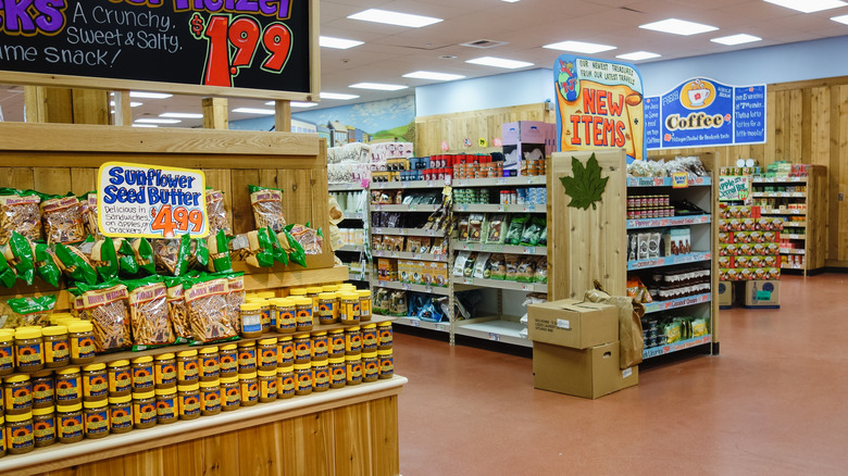 Trader Joe's store aisles