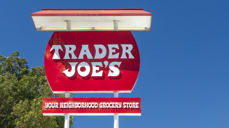 Trader Joe's store sign outside