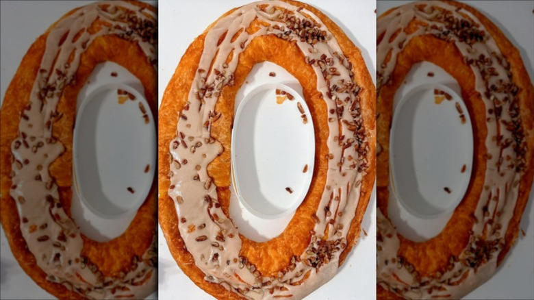 Trader Joe's pumpkin caramel Kringle