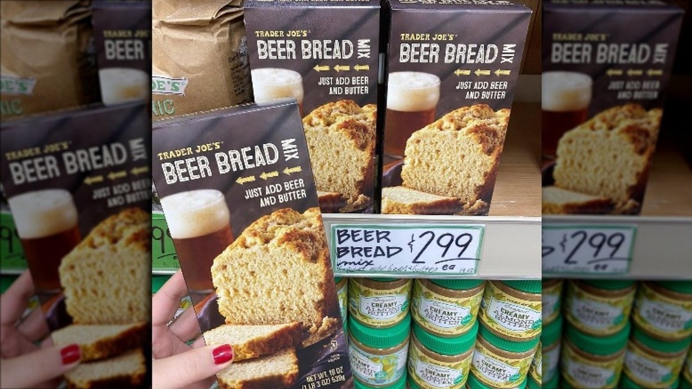 Box of Trader Joe's Beer Bread Mix