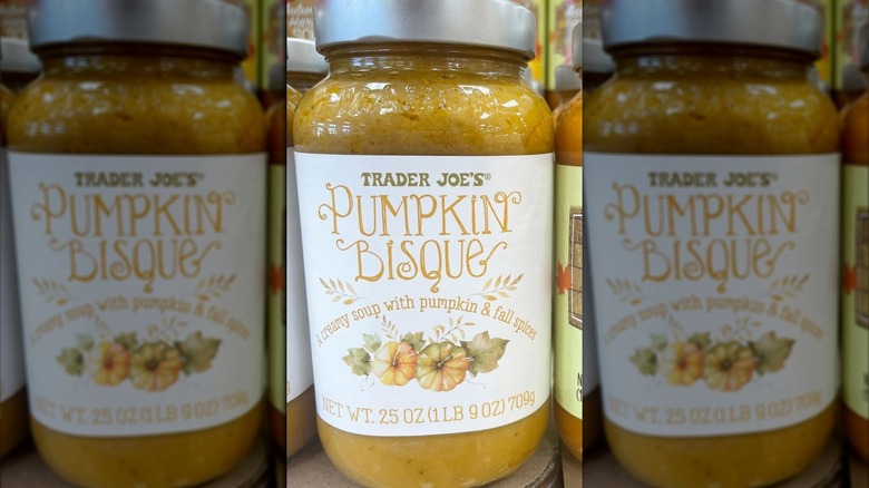 Close-up of Trader Joe Fall products