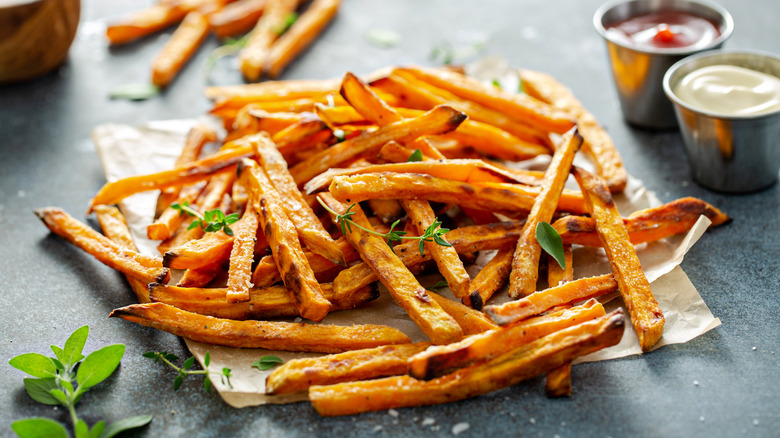 Sweet potato fries 