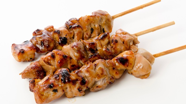 Trader Joe's Jerked Chicken Thigh Skewers