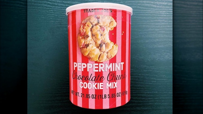 Trader Joe's Peppermint Chocolate Chunk Cookie Mix