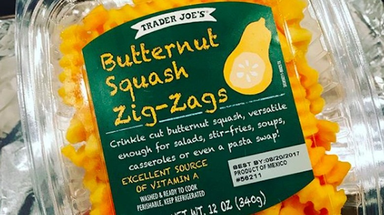 Trader Joe's Butternut Squash Zig-Zags