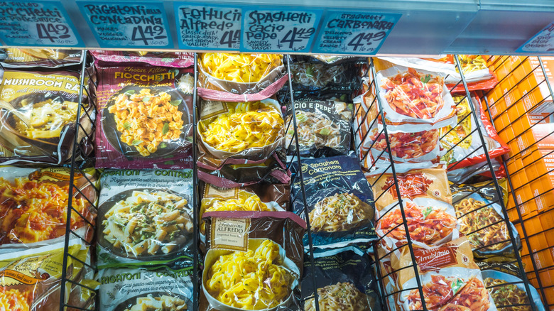 Inside a Trader Joe's in Los Angeles.