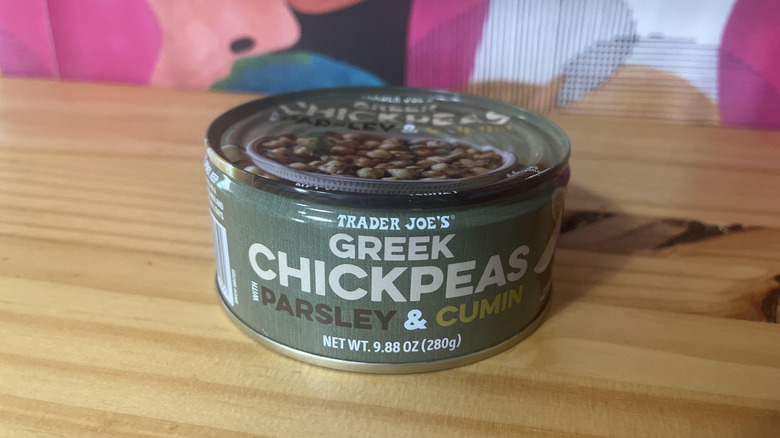 Greek chickpeas from Trader Joe's