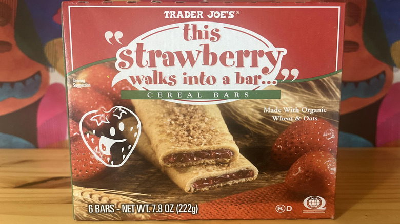 Trader Joe's cereal bars box