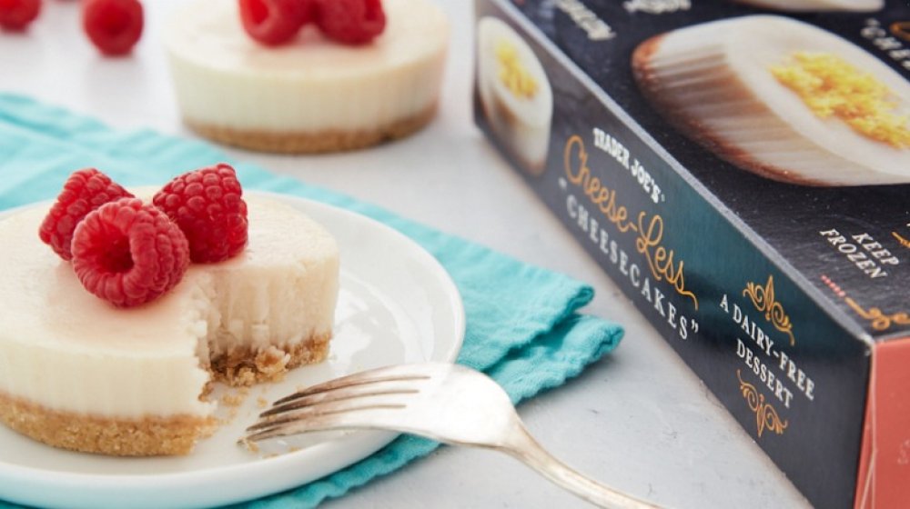 Trader Joe's cheeseless cheesecake