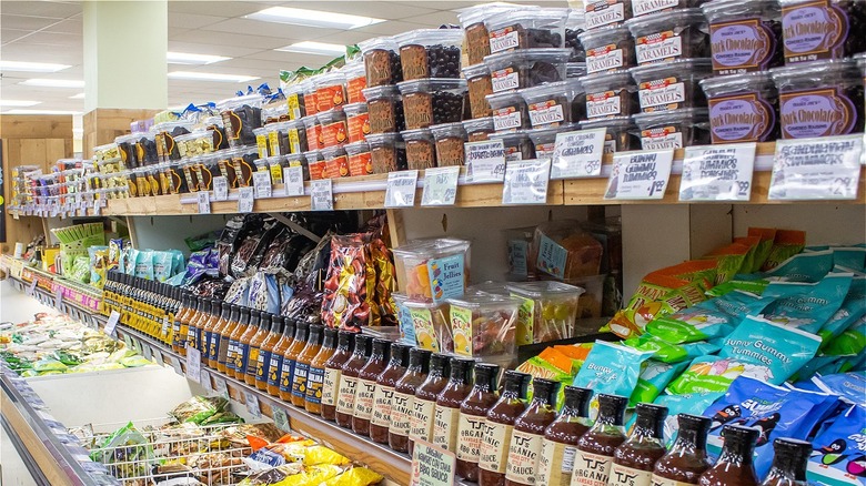  Trader Joe's candy shelves