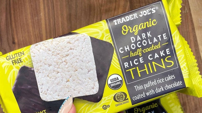 Trader Joe's chocolate covered rice cakes