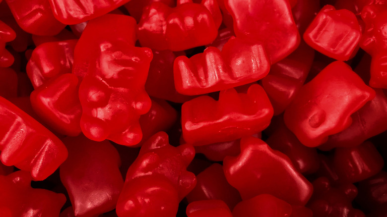 Red gummy bears