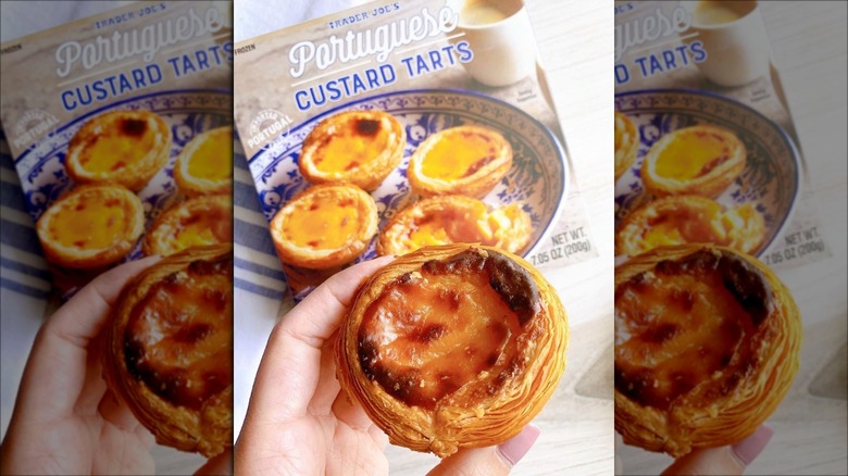 Trader Joe's Portuguese custard tarts