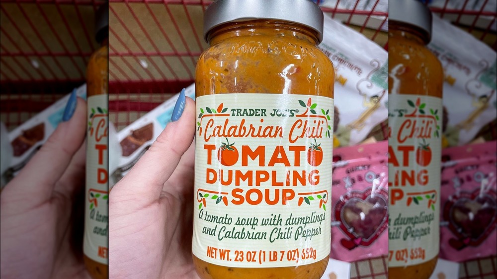 Ready-to-Eat Dumpling Soups : Calabrian Chili Tomato Dumpling Soup