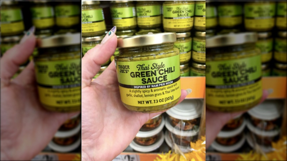 Trader Joe's new Thai green chili sauce