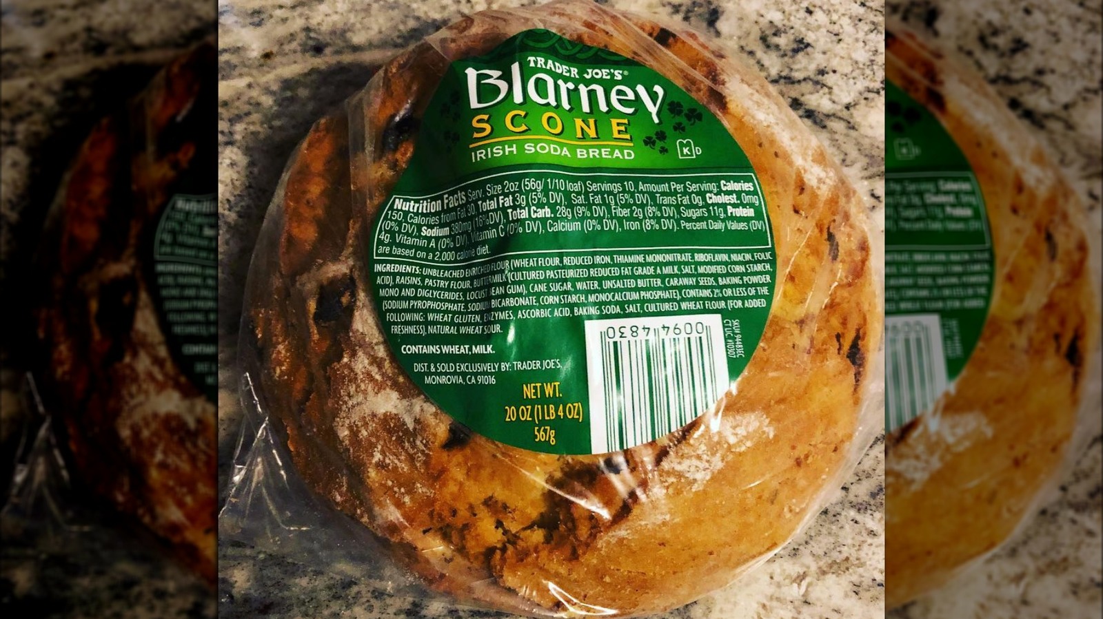 Trader Joe's Popular Soda Bread Is Back, Just In Time For St. Patrick's Day
