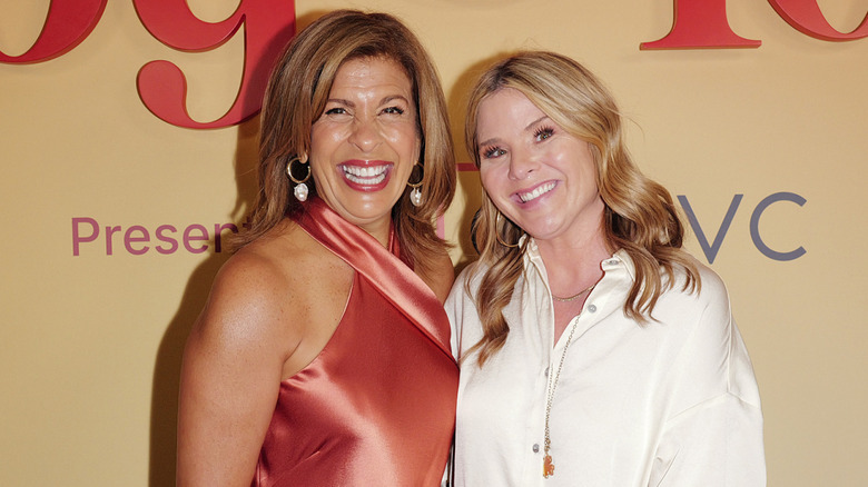 Hoda Kotb and Jenna Bush Hager smiling